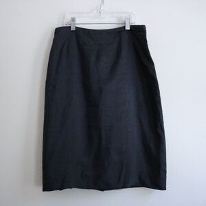 Vintage Black Pencil Skirt